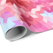 Abstracte rondcirkelvormen mandala kaleidoscope cadeaupapier (Rol Hoek)