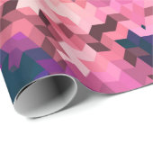 Abstracte rondcirkelvormen mandala kaleidoscope cadeaupapier (Rol Hoek)