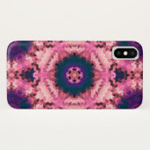 Abstracte rondcirkelvormen mandala kaleidoscope Case-Mate iPhone case (Achterkant (horizontaal))