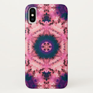 Abstracte rondcirkelvormen mandala kaleidoscope Case-Mate iPhone case