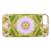 Abstracte rondcirkelvormen mandala kaleidoscope Case-Mate iPhone case (Achterkant (Horizontaal))