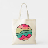 Abstracte Ronde 160422(01) Tote Bag (Achterkant)