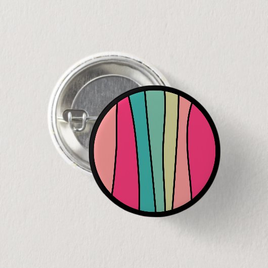 Abstracte Ronde 160422(02) Button 3,2 Cm (Voorkant /achterkant)