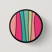 Abstracte Ronde 160422(02) Button 3,2 Cm (Voorkant)