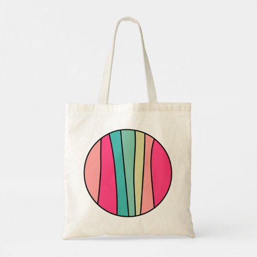 Abstracte Ronde 160422(02) Tote Bag (Achterkant)