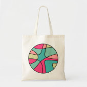 Abstracte Ronde 160422(04) Tote Bag (Voorkant)