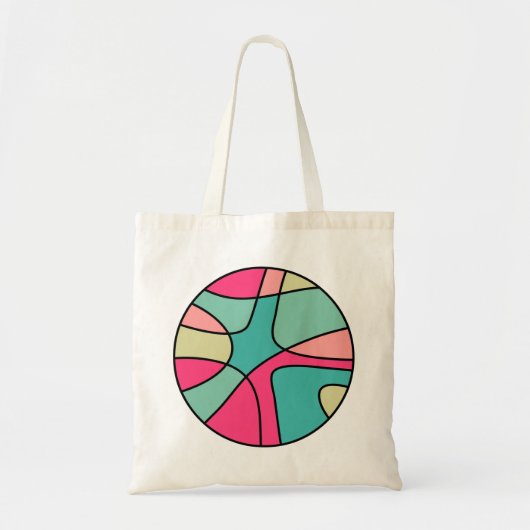 Abstracte Ronde 160422(04) Tote Bag (Voorkant)