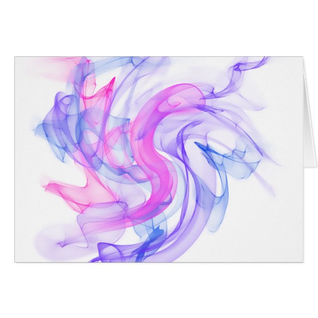 Abstracte rook op het water (Voorkant Horizontaal)