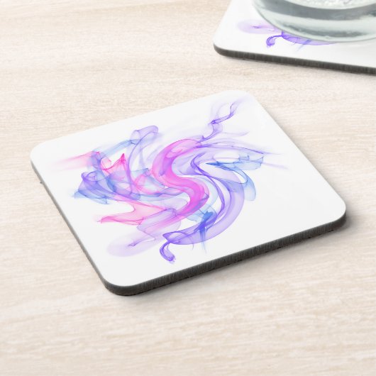 Abstracte rook op het water drankjes onderzetter (Linkerzijde)