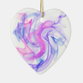 Abstracte rook op het water keramisch ornament (Rechts)