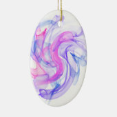 Abstracte rook op het water keramisch ornament (Rechts)