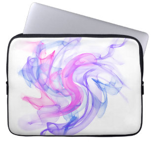 Abstracte rook op het water laptop sleeve