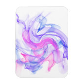 Abstracte rook op het water magneet (Verticaal)