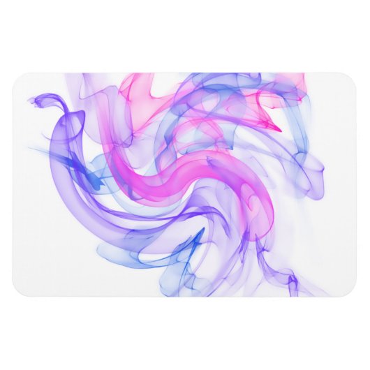 Abstracte rook op het water magneet (Horizontaal)