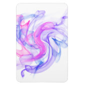 Abstracte rook op het water magneet (Verticaal)