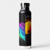 Abstracte rook waterfles (Rechts)