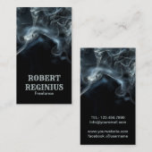 Abstracte rookhkko visitekaartje (Voorkant / Achterkant)