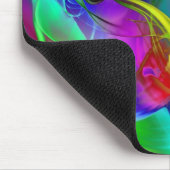 Abstracte rookkunst muismat (Hoek)