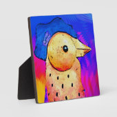 Abstracte Rooster 4 Fotoplaat (Voorkant)