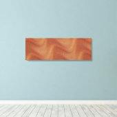 Abstracte rotatiedruppellijnen - canvas afdruk (Insitu (Houten vloer))