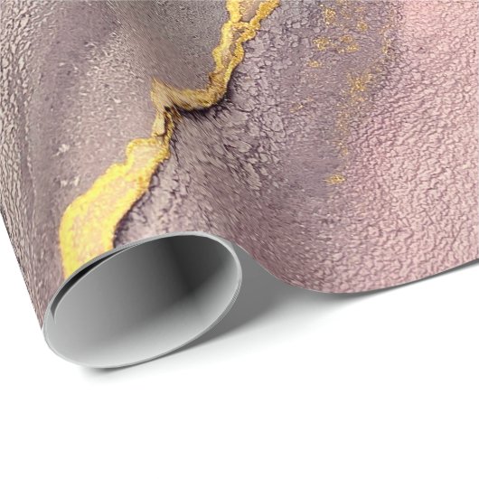 Abstracte roze blauwe achtergrond met prachtige vl cadeaupapier (Rol Hoek)