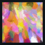 Abstracte roze blauwgroen penseelpenselen met oran poster<br><div class="desc">Abstract roze blauwgroen oranje penseelpatroon. Een moderne abstracte roze, blauwgroen en oranje artistieke verf penselt kleurrijke vormgevingsachtergrond.Haal dit artistieke, roze pastel moderne pastelpenseelontwerp voor de kunstenaar, de kunstschool en voor iedereen op elk gewenst moment.</div>