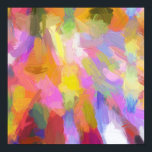 Abstracte roze blauwgroen penseelpenselen met oran poster<br><div class="desc">Abstract roze blauwgroen oranje penseelpatroon. Een moderne abstracte roze,  blauwgroen en oranje artistieke verf penselt kleurrijke vormgevingsachtergrond.Haal dit artistieke,  roze pastel moderne pastelpenseelontwerp voor de kunstenaar,  de kunstschool en voor iedereen op elk gewenst moment.</div>