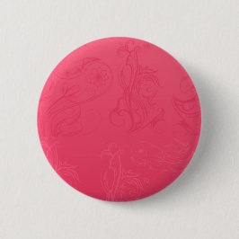 Abstracte roze Button