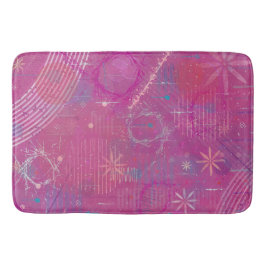 Abstracte Roze Dromen  Badmat