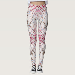 Abstracte roze dynamische textuur. leggings