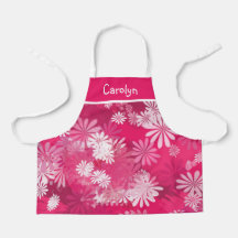 Abstracte roze en witte, gepersonaliseerde meisjes