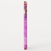 Abstracte roze Folie Flowers Case-Mate iPhone Case (Achterkant/links)