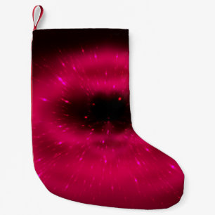 Abstracte roze fractale samenstelling. Magische ex Kleine Kerstsok