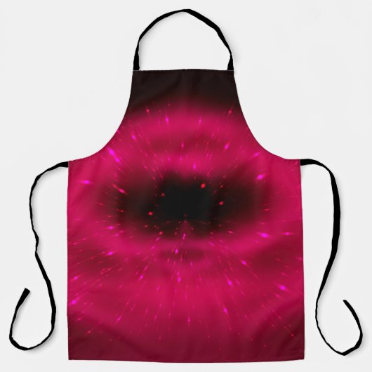 Abstracte roze fractale samenstelling. Magische ex Schort (Voorkant)