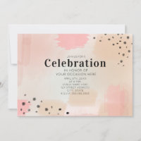 Abstracte roze generieke feestviering