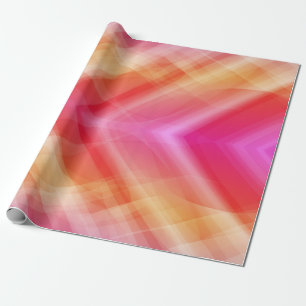 Abstracte roze geometrische achtergrond cadeaupapier