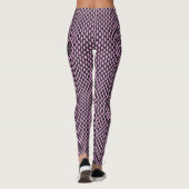 Abstracte roze grafische Leggings voor All-Over Pr (Achterkant)