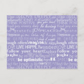 Abstracte roze groene kerstbomen briefkaart (Voorkant)