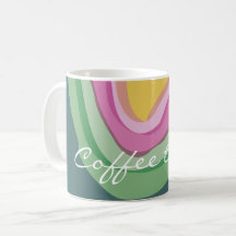 Abstracte roze groene Waterverf aangepast