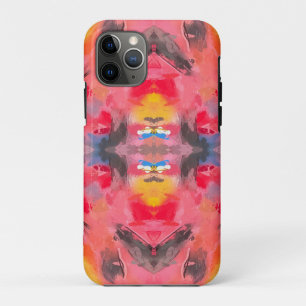 Abstracte roze Kaleidoscoop Case-Mate iPhone Case