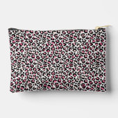 Abstracte Roze Leopard Patroon Print Cut Naaizak Etui (Achterkant)