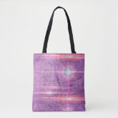 Abstracte roze lichtvlokken tote bag (Voorkant)