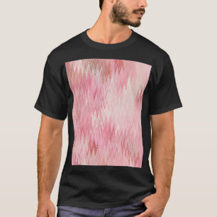 Abstracte roze mozaïek achtergrond illustratie t-shirt