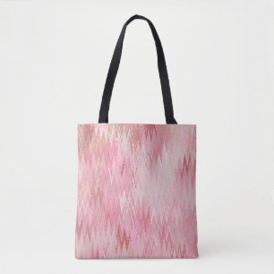 Abstracte roze mozaïek achtergrond illustratie tote bag