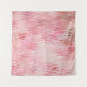 Abstracte roze mozaïek achtergrond illustratie wandkleed (Voorkant (horizontaal))