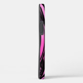 Abstracte roze ronddraaiende lijnen Case-Mate iPhone case (Achterkant / Rechts)
