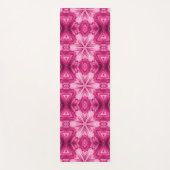 Abstracte Roze Ster Yogamat (Voorkant)