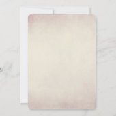 abstracte roze textuur bruiloft kaart (Achterkant)