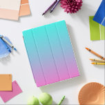 abstracte roze turquoise ombre mermaid kleuren iPad cover<br><div class="desc">abstract roze turquoise ombre mermaid kleuren mode accessoires. Het snoep van katoen kleuren mode accessoires.</div>