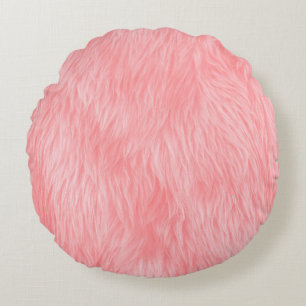 Abstracte roze wol, achtergrond stof rond kussen